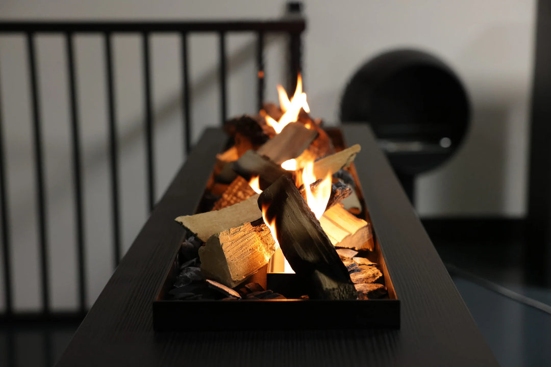 Bioethanol SmartFire Fernbedienung - PRIME A6 170cm mit Deko