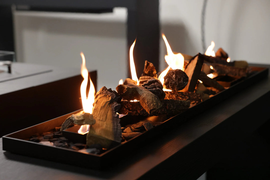 Bioethanol SmartFire Fernbedienung - PRIME A6 170cm mit Deko