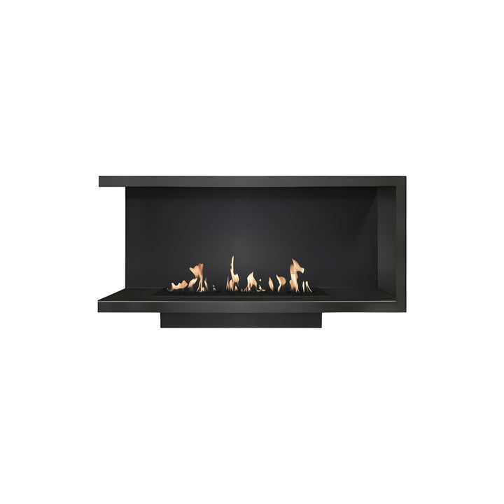 Bioethanol Eck Einbaukamin - BASE L50