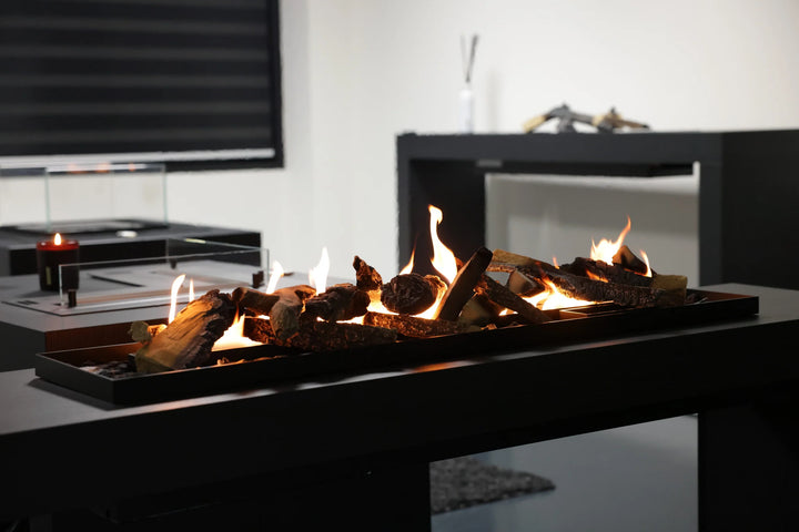 Bioethanol SmartFire Fernbedienung - PRIME A6 170cm mit Deko