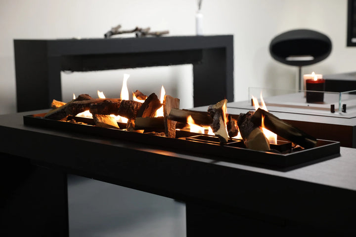 Bioethanol SmartFire Fernbedienung - PRIME A6 170cm mit Deko