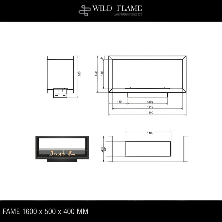 bioethanol-einbau-kamin-ofen-zweiseitig-raumteiler-fame-160cm-technische-zeichnung-wildflame