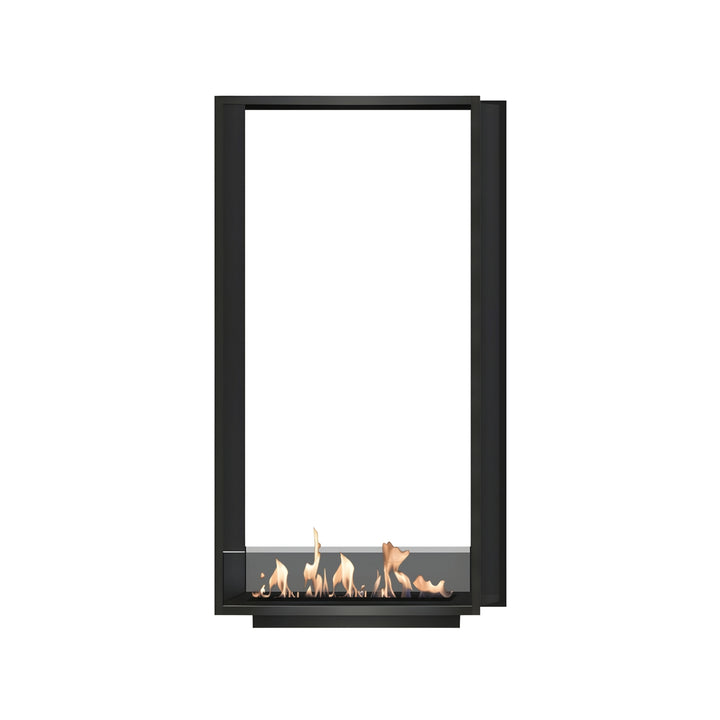 bioethanol-einbaukamin-zweiseitig-vertikal-raumteiler-fame-xl-160-schwarz-mit-glas-wild-flame