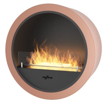 Bioethanol Wandkamin - InCycle Weiß